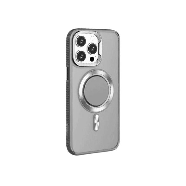 360 Spin Stand With MagSafe Gray – iPhone 16 Pro Max