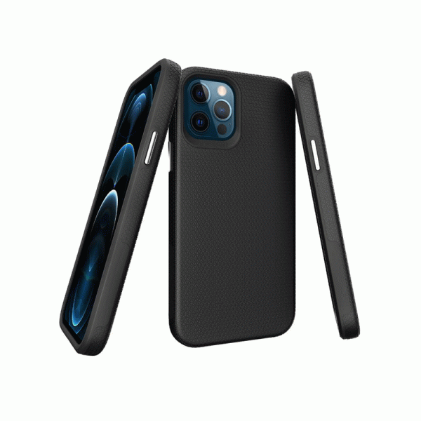 Dotted Armour Case Black – iPhone 16e